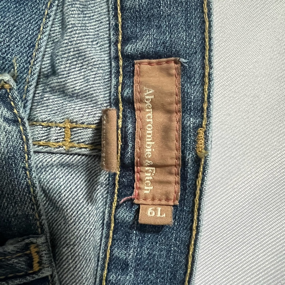 Vintage Abercrombie Low Rise Flare Jean Tall 6L